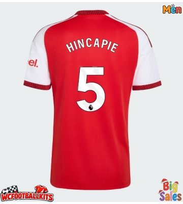 Arsenal Piero Hincapie #5 Replica Home Stadium Shirt 2026-27 Short Sleeve